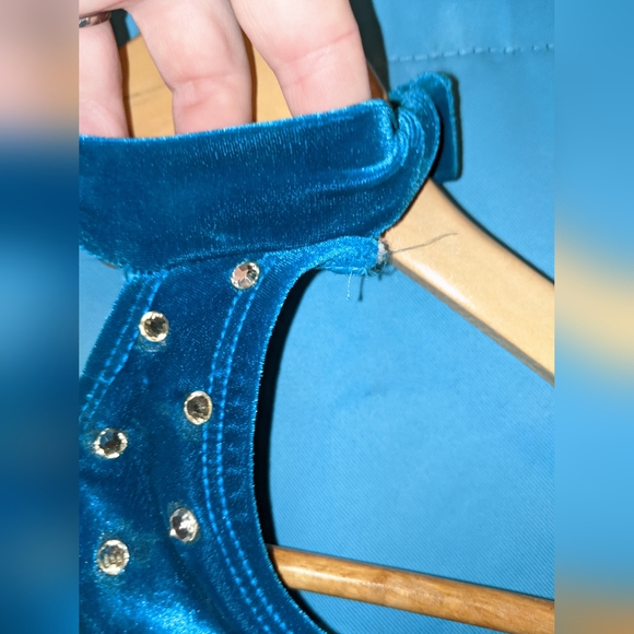 Flowy blue dress - Picture 2 of 10